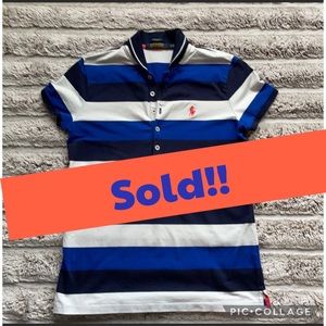Polo Golf - Ralph Lauren striped shirt